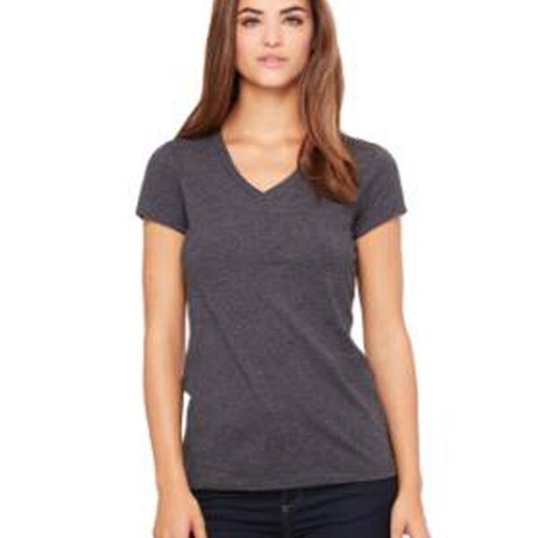 Women’s Bella + Canvas Jersey V-Neck Tee Thumbnail