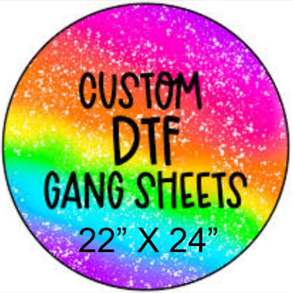 DIRECT TO FILM (DTF) GANG SHEET 22 x 24 Thumbnail
