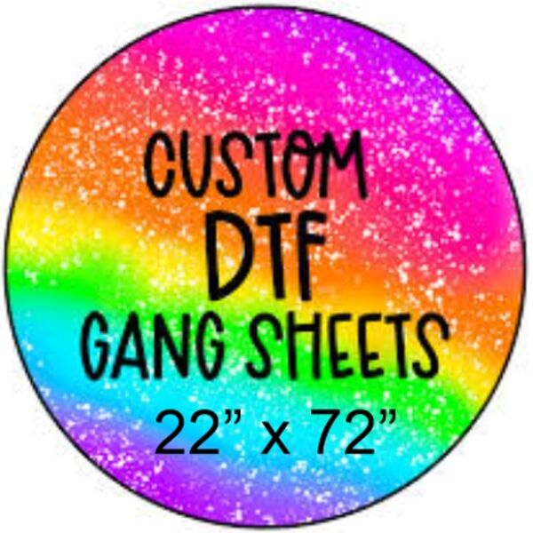 DIRECT TO FILM (DTF) GANG SHEET 22" x 72" Thumbnail