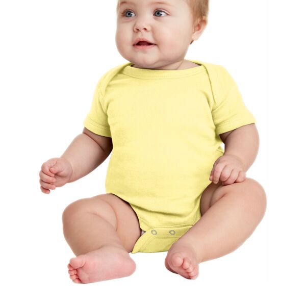 C/S Infant Short Sleeve Baby Rib Bodysuit Thumbnail