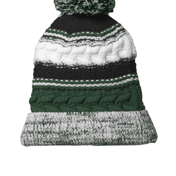 Sport Tek Pom Pom Team Beanie Thumbnail