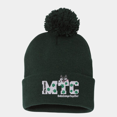 Sportsman Pom-Pom 12" Knit Beanie Thumbnail