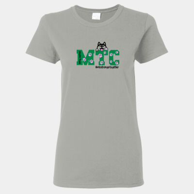 Women’s Heavy Cotton™ T-Shirt full color logo Thumbnail