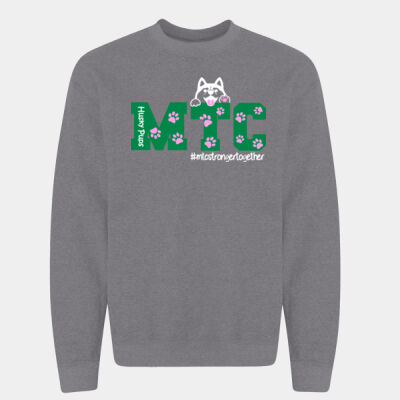 Adult Heavy Blend™ Crewneck Sweatshirt full color logo Thumbnail