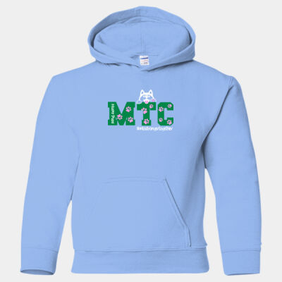 Youth Heavy Blend™ Youth Hooded Sweatshirt full color logo Thumbnail